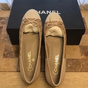 Chanel flat in size 37